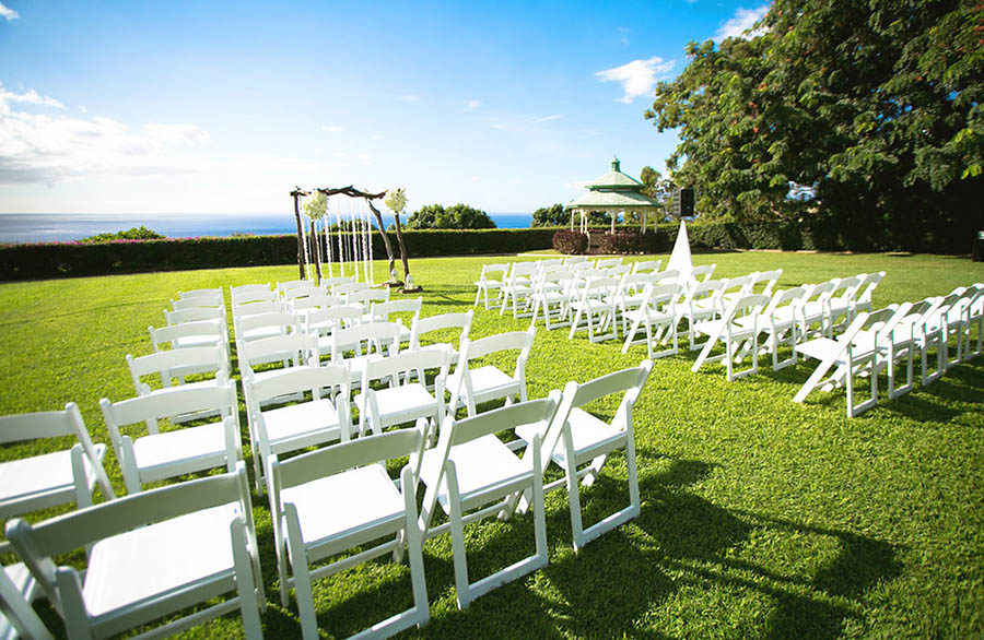 夏威夷茂宜島威雷亞飯店海畔草坪婚禮