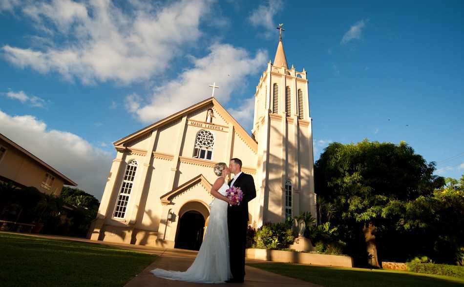 夏威夷茂宜島瑪麗亞大教堂婚禮