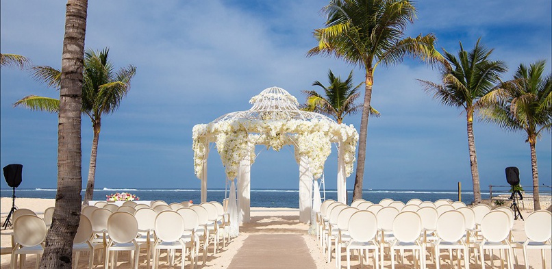 巴里島穆麗雅沙灘婚禮
