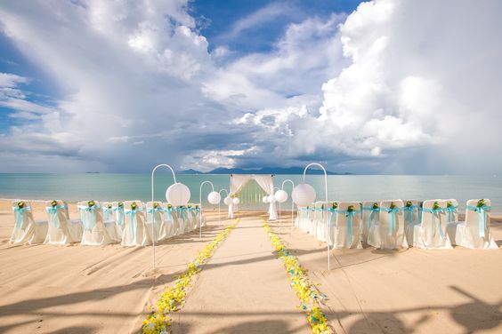 蘇美島珍珠沙灘婚禮