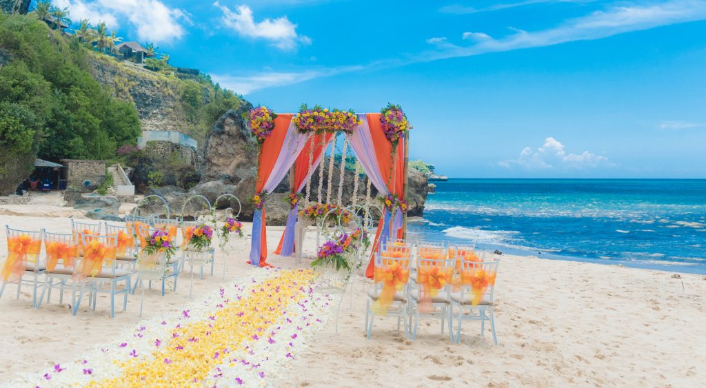 巴里島阿雅娜庫布沙灘婚禮