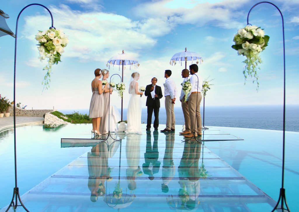 巴里島卡爾瑪斷崖水上婚禮