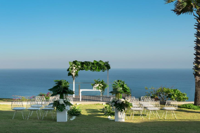 巴里島六感酒店海景花園婚禮