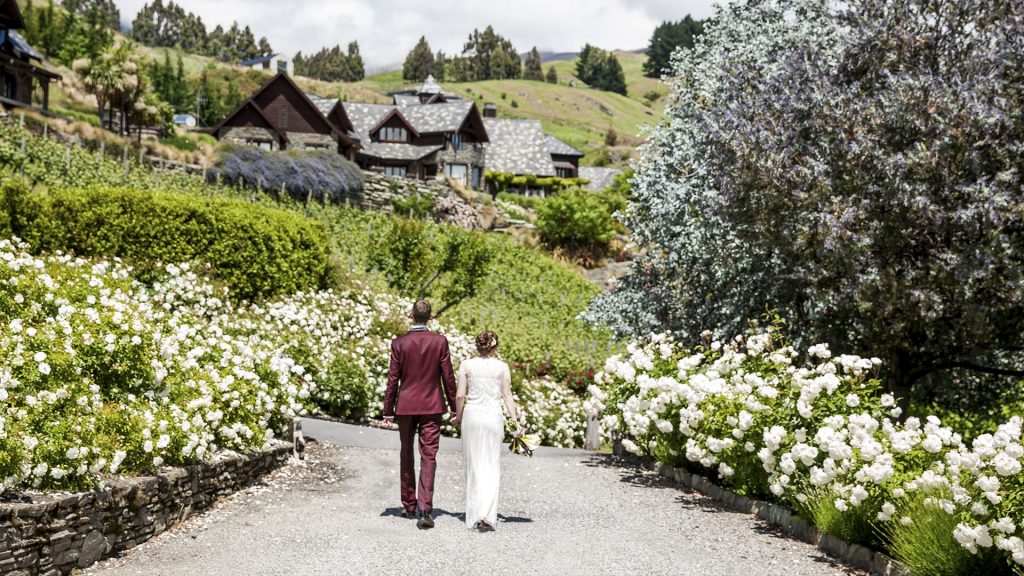 紐西蘭南島皇后鎮莊園教堂婚禮(A) New Zealand Stoneridge Estate Wedding