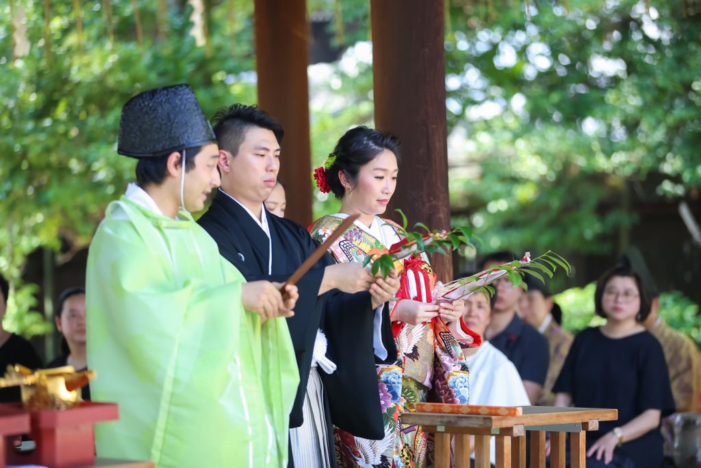 日本豐國神社婚禮 Toyokuni  Shrine Wedding