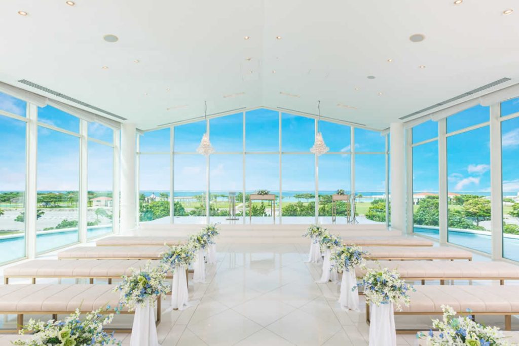 沖繩海貝殼教堂婚禮
