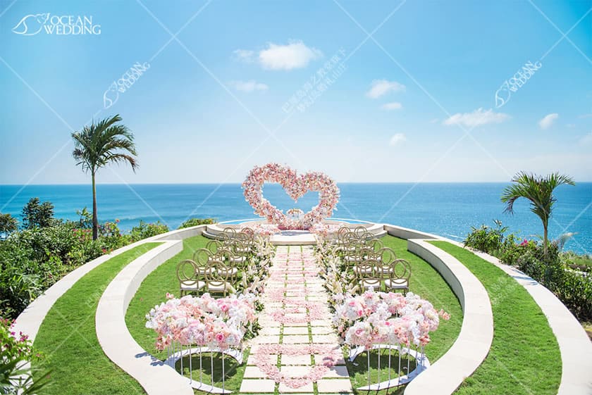 北島森林婚禮 圖庫