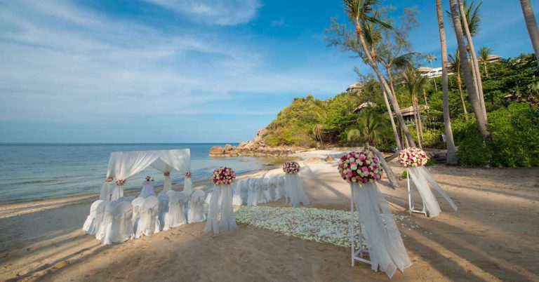 蘇梅島 Samui 蘇梅島悅榕莊沙灘婚禮