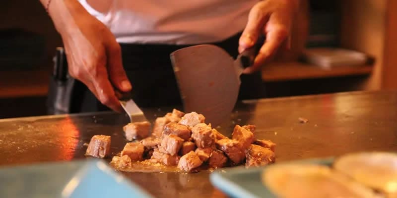 巴里島日式創意鐵板料理亂打秀火燄冰淇淋