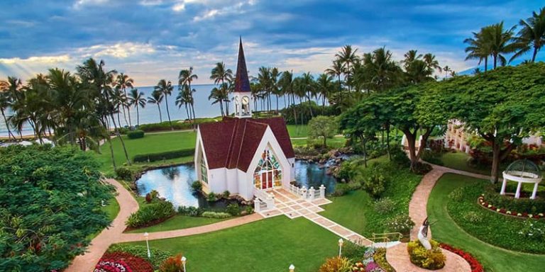 夏威夷 Hawaii 夏威夷四季維雷亞教堂婚禮