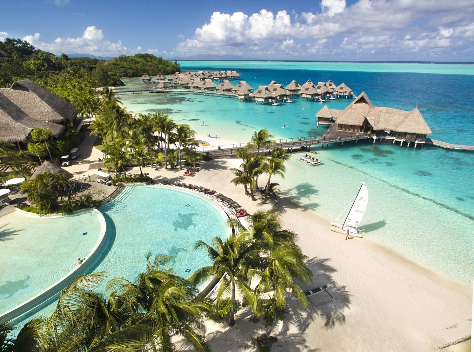 法屬玻里尼西亞 大溪地・波拉波拉 波拉波拉康萊德努伊 Conrad Bora Bora Nui
