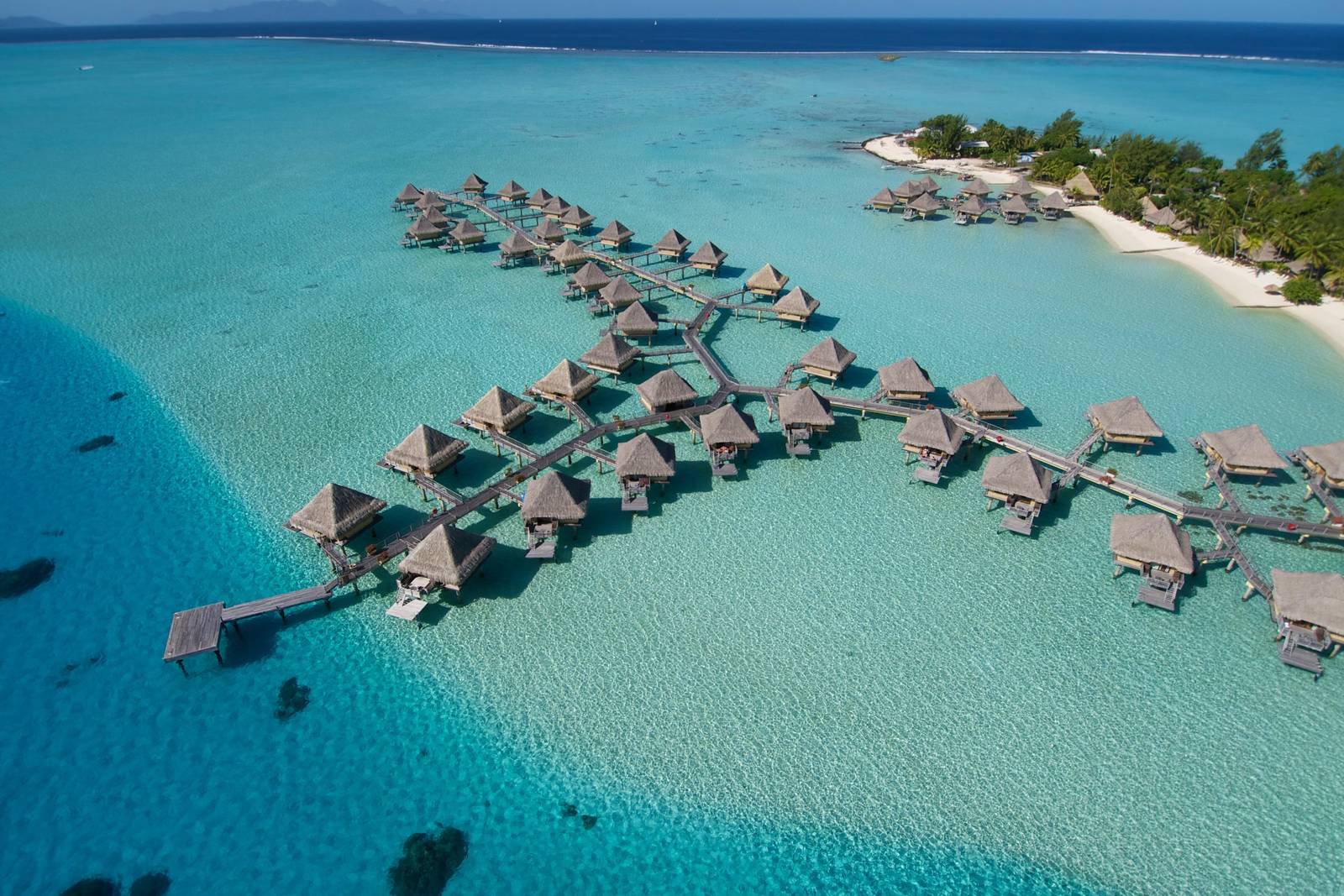 法屬玻里尼西亞 大溪地・波拉波拉 波拉波拉洲際樂摩阿那 InterContinental Bora Bora Le Moana