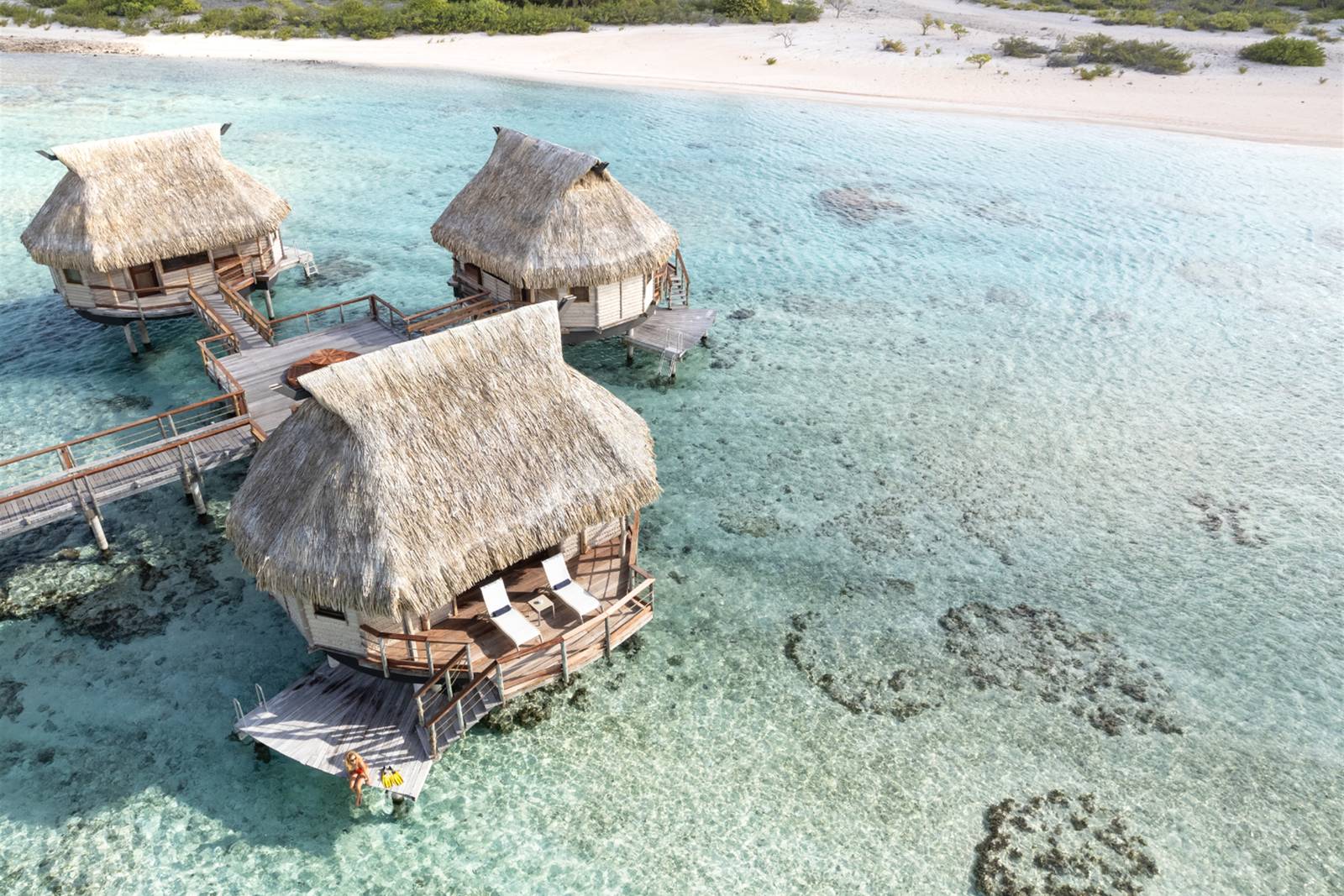 End of Pontoon Overwater Bungalow