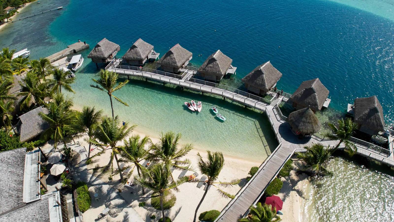 法屬玻里尼西亞 大溪地・茉莉亞島 茉莉亞島瑪納瓦 Manava Beach Resort & Spa Moorea