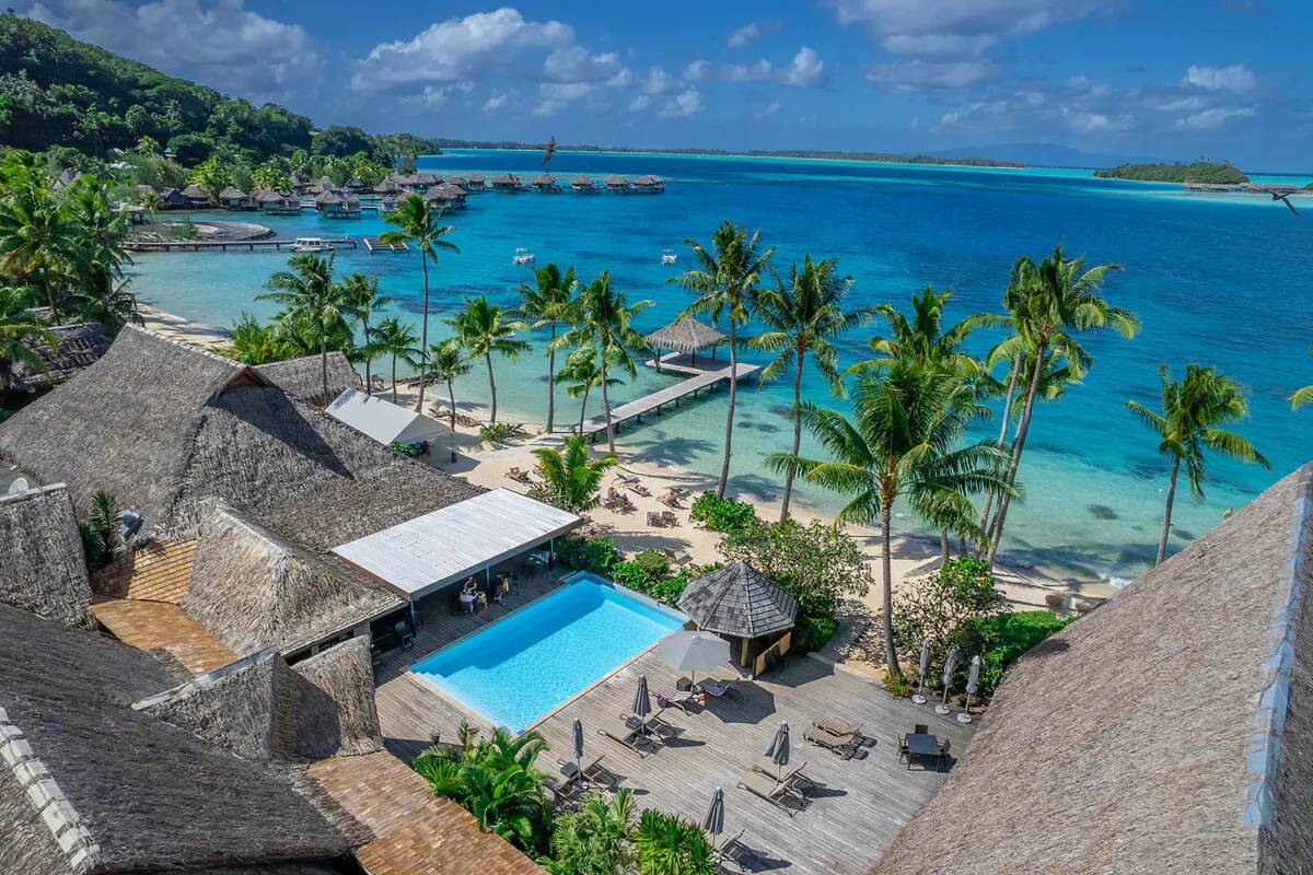 法屬玻里尼西亞 大溪地・波拉波拉 波拉波拉皇家飯店 Royal Bora Bora