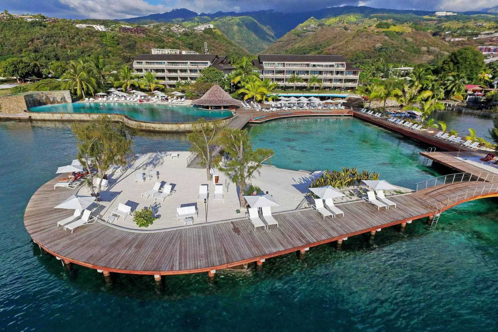 法屬玻里尼西亞 大溪地・本島普納奧亞 大溪地特摩阿那 Te Moana Tahiti Resort
